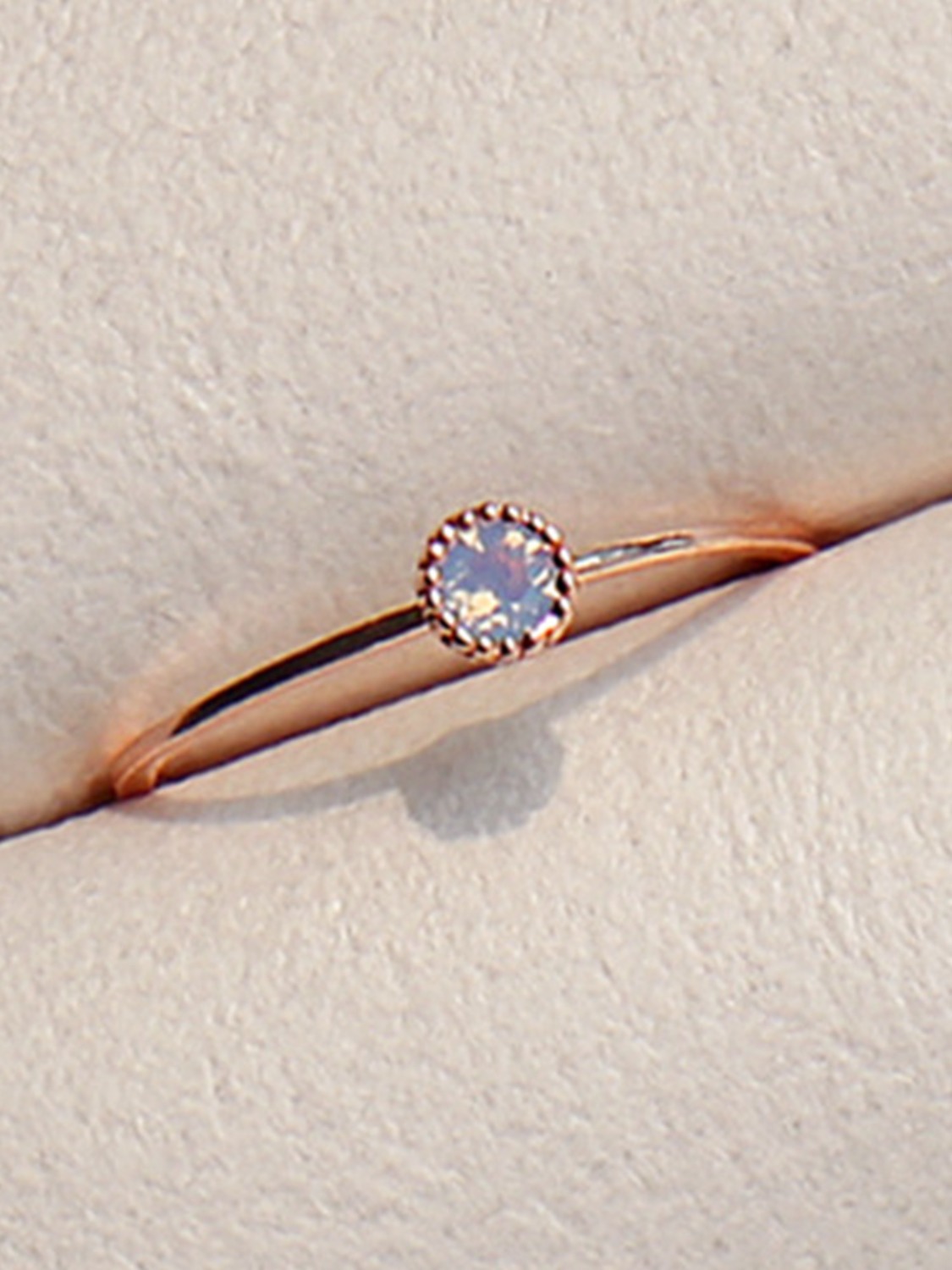 925 silver sky-blue cubic ring (스왈스톤)